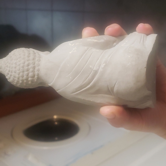 grey buddah tealightcandle peice - Picture 3 of 4